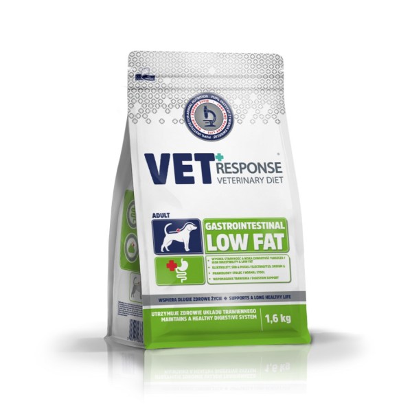 VETRESPONSE GASTRO LOW FAT sucha karma dla psa 1, ...