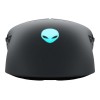 Dell | Gaming Mouse | Alienware AW720M | Wired/Wireless | Wired - USB Type A | Black
