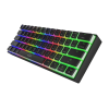 Genesis | THOR 660 RGB | Black | Mechanical Gaming Keyboard | Wireless | RGB LED light | US | Bluetooth | USB Type-C | 588 g | Gateron Brown