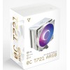 MODECOM Volcano 0C T721 ARGB Processor Air cooler 12 cm White