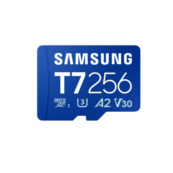 SAMSUNG T7 microSD Memory Card 256GB