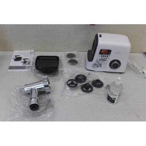 SALE OUT. ETA ETA507590000 Meat mincer, Power 2200 W, White | ETA | DAMAGED PACKAGING, DEMO