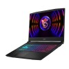 MSI Katana 17 B12UCRK-1055XPL Laptop 43.9 cm (17.3") Full HD Intel® Core™ i5 i5-12450H 16 GB DDR5-SDRAM 512 GB SSD NVIDIA GeForce RTX 3050 Wi-Fi 6 (802.11ax) Black