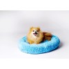 GO GIFT Shaggy blue M - pet bed - 57 x 57 x 10 cm