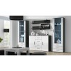 Cama living room sideboard UNI grey/white gloss