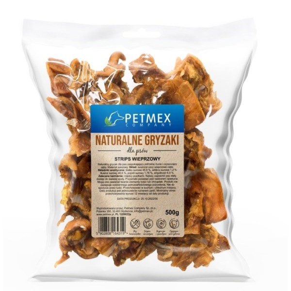 PETMEX Pork Strips dog chew - ...