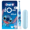 Oral-B Electric Toothbrush with Travel Case, 6Y+ | iO Kids Disney Stitch | Rechargeable | For kids | Number of brush heads included 1 | Number of teeth brushing modes 3