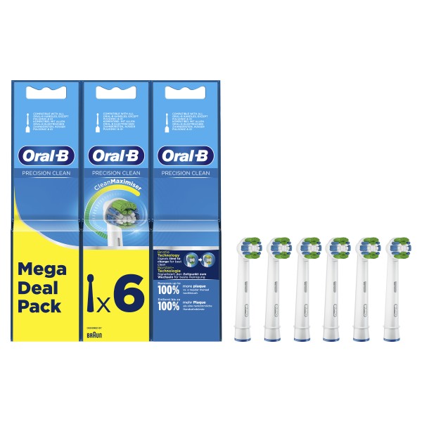 Oral-B Precision Clean Replaceable Toothbrush Heads ...