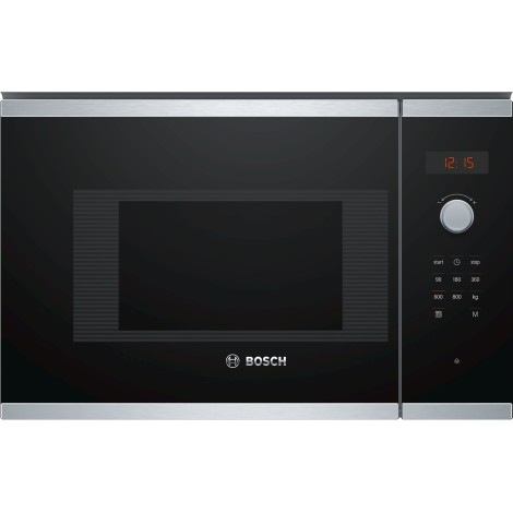 Bosch | Microwave Oven | BFL523MS0 | Built-in | 20 L | 800 W | Stainless steel/Black