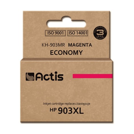 Actis KH-903MR ink (replacement for HP 903XL T6M07AE; Standard; 12 ml; magenta) - New Chip