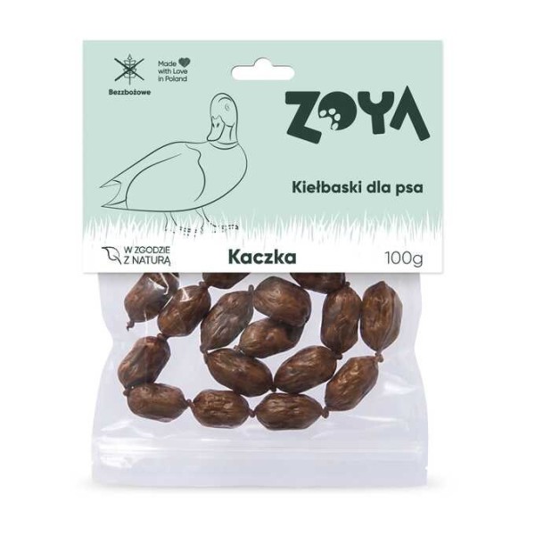 ZOYA Kiełbaski z kaczki przysmak dla ...