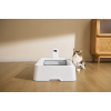 PETKIT Purobot Crystal Duo with Camera Self-Cleaning Cat Litter Box | White