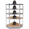 Metal corner storage rack GC9030 30 cm