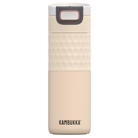 Kambukka Etna Grip Barely Beige - thermal mug, 500 ml