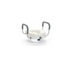 Tina Toilet seat cover with handrails White