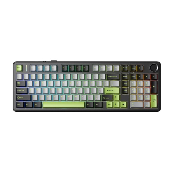 F99 Pro Black+Grey+Green GrayWood RGB AULA ...