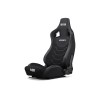 Next Level Racing | SIMAERO Mesh Fabric | Reclining Seat | ERS4 Elite Fabric & SimAero Mesh Edition | Black
