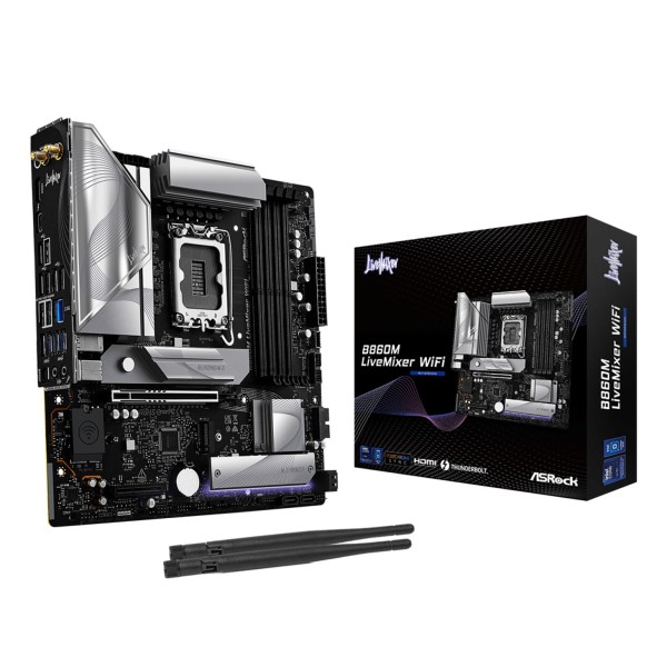 Asrock B860M LiveMixer WiFi Intel B860 ...