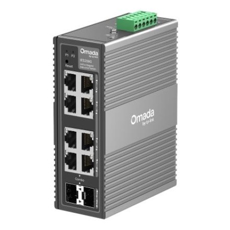 Switch|TP-LINK|Omada|IES208G|Type L2|IES208G