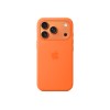 Apple iPhone 17 Pro Silicone Case with MagSafe – Orange | Apple
