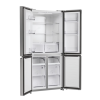 Candy Refrigerator | CFQQ5T817EPS | Energy efficiency class E | Free standing | Side by side | Height 181.5 cm | No Frost system | Fridge net capacity 311 L | Freezer net capacity 156 L | Display | 35 dB | Silver