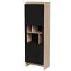 Cama PORTO 59x38x180 display cabinet oak/black
