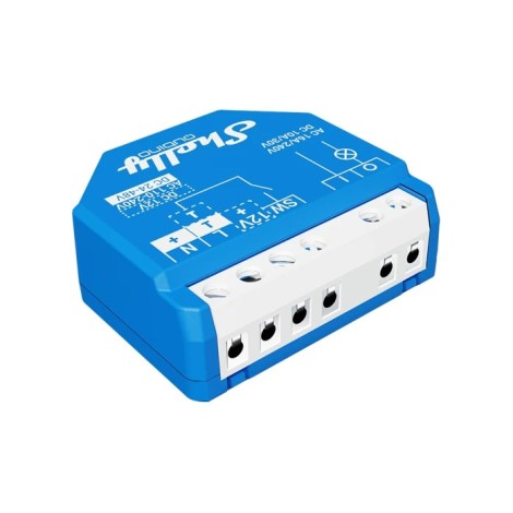 Shelly Qubino Wave 1 - 1-kanałowy przekaźnik dopuszkowy/sterownik Z-Wave 230 V