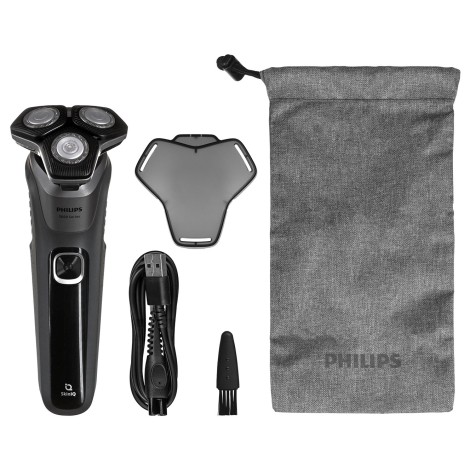 Philips SHAVER Series 5000 S5887/10 Wet and dry electric shaver and soft pouch