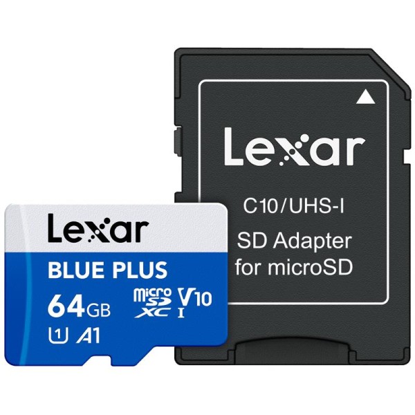 MEMORY MICRO SDXC 64GB UHS-I/W/A LMSBLPL064G-BNANG ...