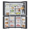 LG InstaView GMG960EVJE side-by-side refrigerator Freestanding 638 L Black
