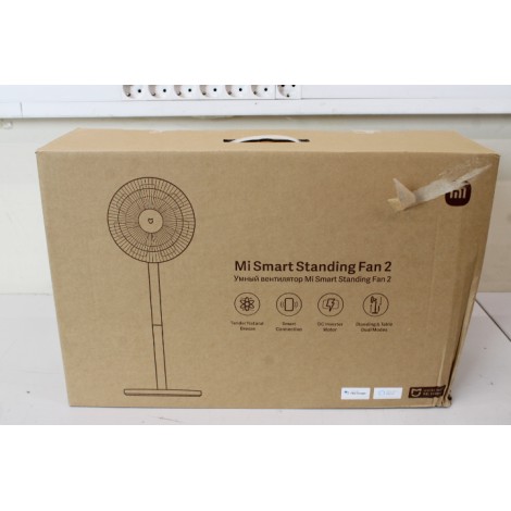 SALE OUT. Xiaomi Mi Smart Standing Fan 2 EU | Xiaomi | Mi Smart Standing Fan | 2 | Stand Fan | DAMAGED PACKAGING, SCRATCHED FAN HEAD | White | Oscillation | 15 W