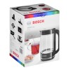 Bosch TWK70B03 electric kettle 1.7 L 2400 W Black, Transparent