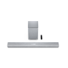 Sharp HT-SBW55121(SL) Q 5.1.2 Dolby Atmos/ DTS:X Soundbar with Wireless Subwoofer, Silver | Sharp