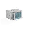 ALANTEC 19" 6U 600x450 wall-mounted cabinet, grey