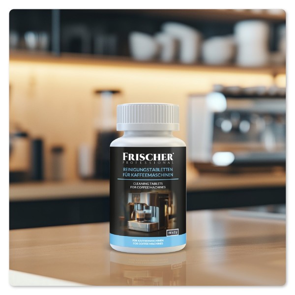 Frischer coffee machine cleaning tablets 60 ...