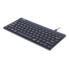 KEYBOARD COMPACT BREAK ENG/BLACK RGOCOUSWDBL R-GO TOOLS