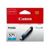 Ink Cartridge Canon CLI-571C CY 311pages OEM | Canon Cartridge | CLI-571C | Ink cartridges | Cyan