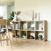 Topeshop MALAX 2X4 SONOMA living room bookcase