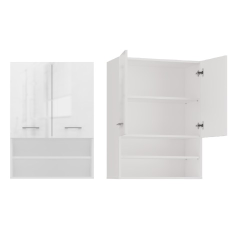 Topeshop POLA MINI DK BPOŁ bathroom storage cabinet White