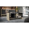 Cama PORTO bench/table 100x50x46 oak/black