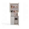BATHROOM CABINET NEL DK 1K BASKET CASMERE COLOUR
