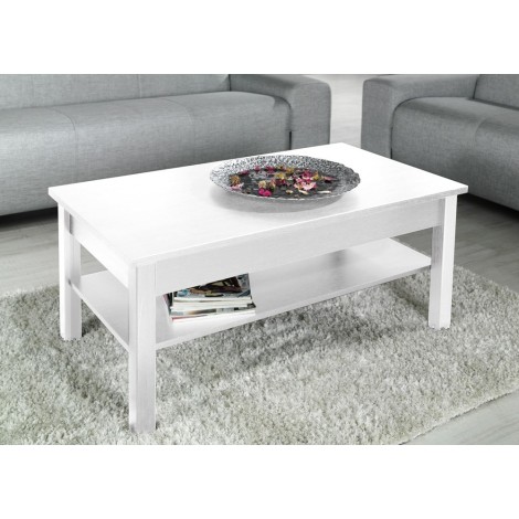 Cama coffee table UNI 110/60/47 white mat