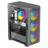 Case|XILENCE|ATX/micro ATX/Mini-ITX|Black|Midi Tower|PC|XG161
