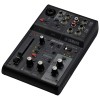 Yamaha AG03 MK2 - 3-channel live streaming mixer with USB audio interface, black