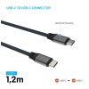 Fixed | Magnetic Braided Cable USB-C/USB-C, USB 2.0, Gray | FIXDBM-CC12-GR
