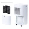 Adler | Air Dehumidifier | AD 7917 | Power 200 W | Suitable for rooms up to 60 m³ | Water tank capacity 2.2 L | White