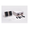 Edifier M60 Compact Desktop 2.0 Speakers, Classic Oak