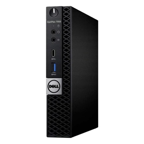 DELL OptiPlex 7050 Micro i5-7500T 16GB 256GB SSD mSFF Win10pro Used