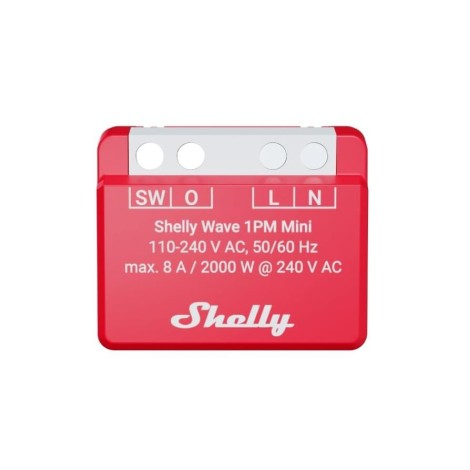 Shelly Wave 1PM Mini LR  Element wykonawczy Z-Wave