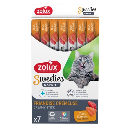 ZOLUX Sweeties with tuna and salmon - cat treats - 7x14g